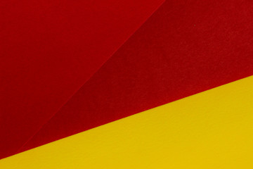 Abstract colorful background, horizontal view, red and yellow colors. Abstract geometric paper background.