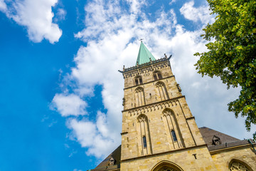 Fototapeta na wymiar Kirche, Lüdinghausen, Deutschland 