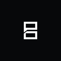  Professional Innovative Initial PB logo and BP logo. Letter B LOGO Minimal elegant Monogram. Premium Business Artistic Alphabet symbol and sign