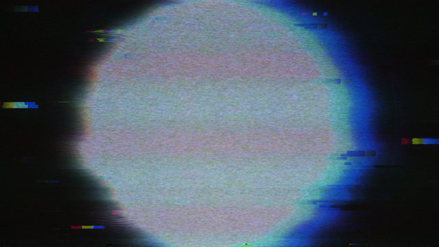 Digital Noise Error Screen No Signal Abstract Motion Background