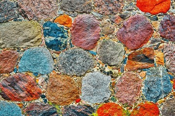 spotted stones texture for an abstract background or wallpaper