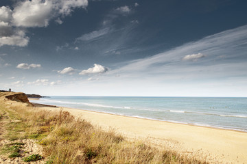Happisburgh sandy beach