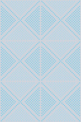 Abstract mix geometrical pattern with color backgound