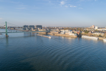 Aerial View Cologne  K&ouml;ln Rhein Panorama