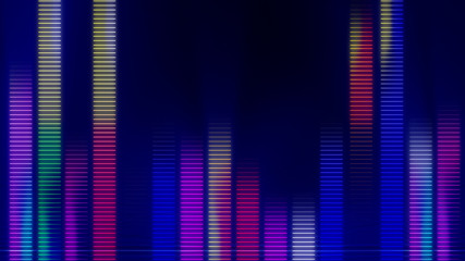 levels vu audio led level meter