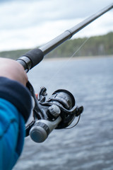 fishing rod and reel