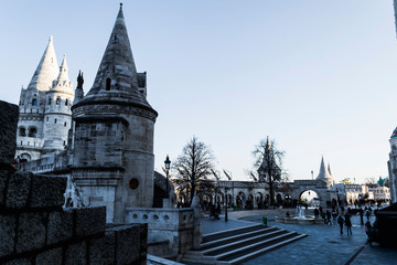 Fototapeta na wymiar Fisherman's Bastion, Budapest, Hungary