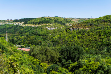 Fototapeta na wymiar Landscape, Veliko Tarnovo town, Bulgaria