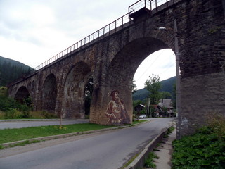 Beautiful old stone viaduct