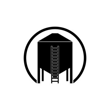 recommend clip art: Silo icon isolated on white background 