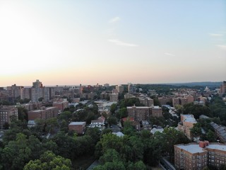 BUILDING MANHATTAN NEW YORK WEST SIDE AERIAL PHOTO