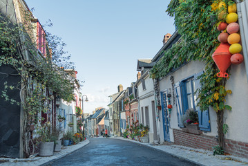 Obraz premium narrow street in the old town