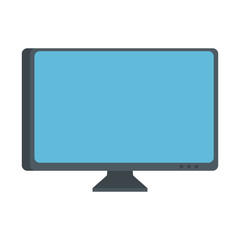 computer screen isolated on a white background vector illustration design