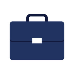 briefcase business on white background vector illustration design