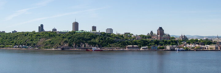 Quebec City on the St. Lawrence River
