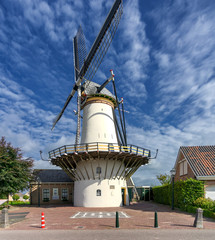 Windmill De Haas in Benthuizen (NL)