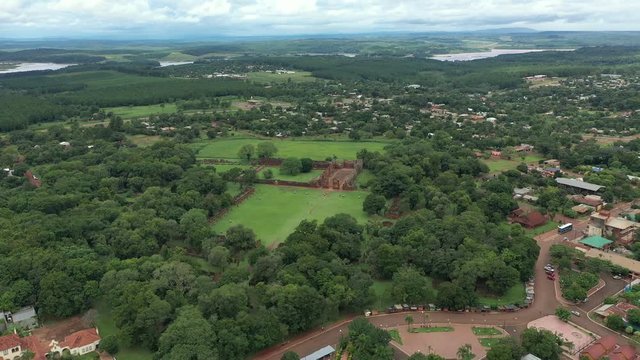 Skyward Through Time: A Drone Unveils the Majestic Yet Forgotten Facades of The Mission of San Ignacio Min