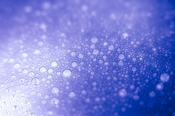 Colored soap and water bubbles. Abstract background.