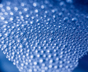 Colored soap and water bubbles. Abstract background.
