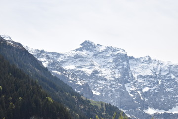 Klausenpass in der Schweiz Berglandschaft 8.5.2020