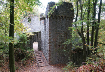 Ruine Rodenstein im Odenwald
