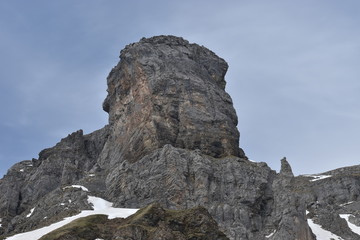 Klausenpass in der Schweiz Berglandschaft 8.5.2020