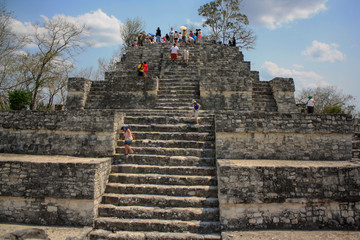 Calakmul, Petén, Calakmul Biosphere Reserve, Campeche, Mexico  April 15 2011
Structure 2  II ,...