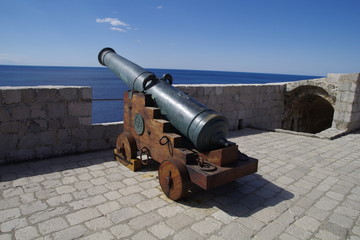 Fototapeta na wymiar Festung Lovrijenac bei Dubrovnik in Kroatien