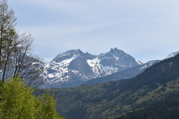 Fototapeta na wymiar Berge der Schweiz am 8.5.2020