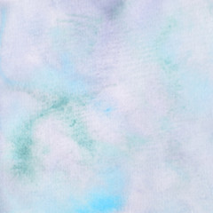Watercolor background pastel shades of pink, purple, blue and green for design elements and backdrops.
