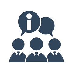 Brainstorming icon. Generating creative idea symbol. Discussing opinions illustration for perfect web and mobile design.