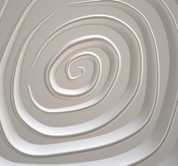 3d abstract spiral background