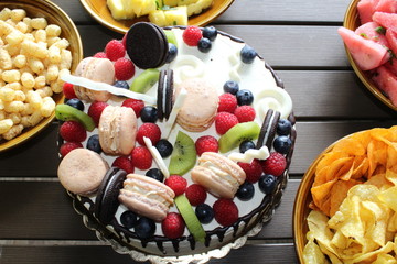 the birthday cake and other goodness