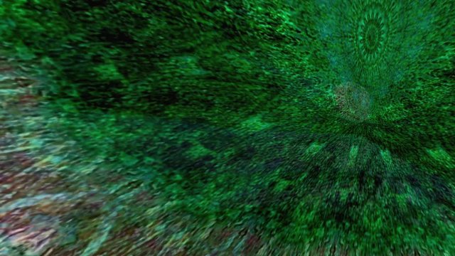 Fabulous Dreamlike Psychedelic Blur footage background of motion surface of trendy colorful original Abstraction Art pattern flow. Moving Seamless loop psychotherapy.