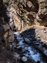 river in the mountains Himachal Pradesh 