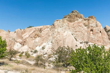 Fototapeta na wymiar Rock formations Devrent valley, Cappadocia, Nevsehir, Turkey.