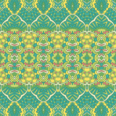 Texture seamless pattern arabesque ornaments doodle. vintage background