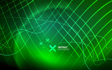 Abstract background - neon line design for Wallpaper, Banner, Background, Card, Book Illustration, landing page