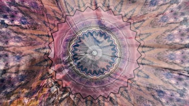 Slow Motion Dreamlike Psychedelic Blur footage background of motion surface of trendy colorful original Abstraction Art pattern flow. Moving Seamless loop psychotherapy.