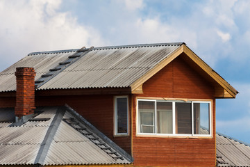 house on the roof