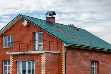 house with a roof