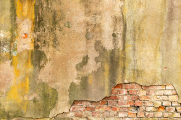 old aged brick wall texture background