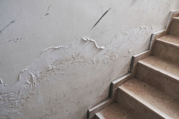 mold molded due to moisture, moisture and paint spill, mold and moisture on the wall,
