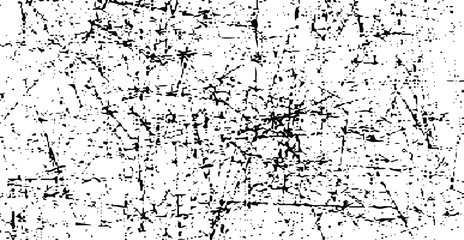 Fototapeta premium Scratched Grunge Urban Background Texture Vector. Dust Overlay Distress Grainy Grungy Effect. Distressed Backdrop Vector Illustration. Isolated Black on White Background. EPS 10.
