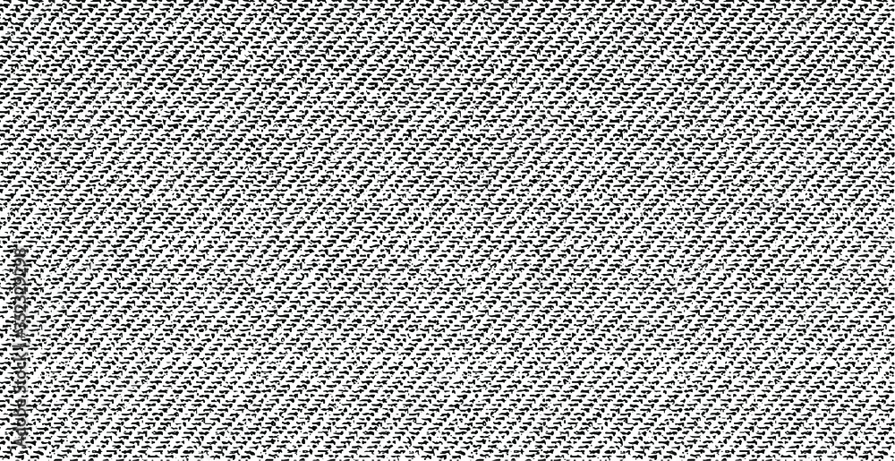 Aufkleber distressed fabric texture. vector texture of weaving fabric. grunge background. abstract halftone ve