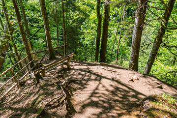 Ostertaltobel in the Gunzesried valley