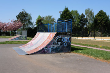 piste de skateboard