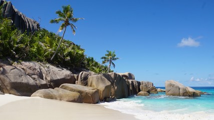 tropical seychelles island