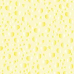 Seamless pattern of a spot on a yellow background. Vector image.