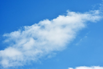 青い空と雲